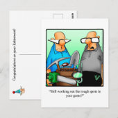 Funny Retirement Spaß Postcard "Spectickles" Postkarte (Vorne/Hinten)