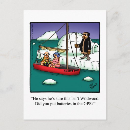 Funny Retirement Spaß Postcard "Spectickles" Postkarte (Vorderseite)