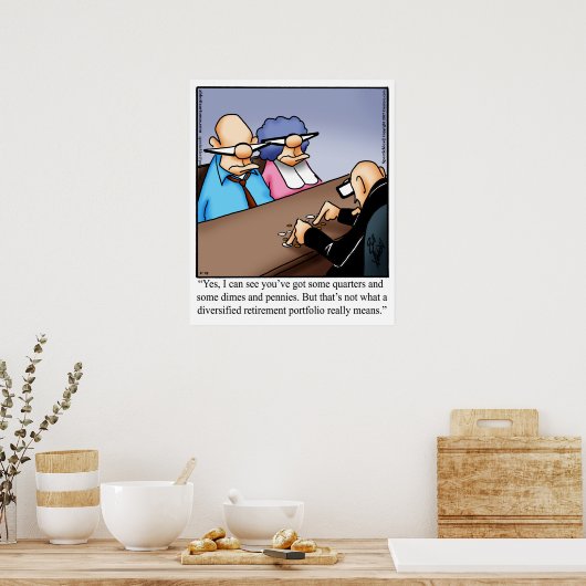 Funny Retirement Spaß Poster (Küche)