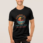 Funny Retirement Tri-Blend Shirt (Vorderseite)