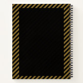 Funny Retirement Zitat Warnung Ich bin Rent-Retire Notizblock (Rückseite)