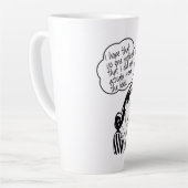 Funny Retreading Club Book Milchtasse (Linke Ecke)