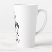 Funny Retreading Club Book Milchtasse (Rechts)