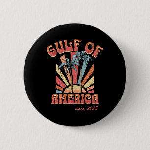 Funny Retro 2025 Grunge Design, Golf von US Amerik Button