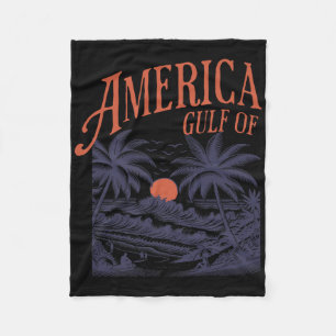 Funny Retro 2025 Grunge Design, Golf von US Amerik Fleecedecke