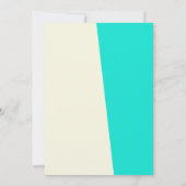 Funny Retro 40. Geburtstag F-Bomb Einladung (Rückseite)