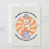 Funny Retro 70er Feiertagskarte