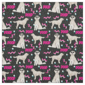Funny Retro 80er Goldendoodle Doodle Stoff (Muster)