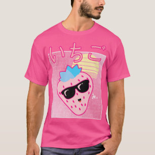 Funny Retro 90s Japanese Kawaii Strawberry Retro A T-Shirt