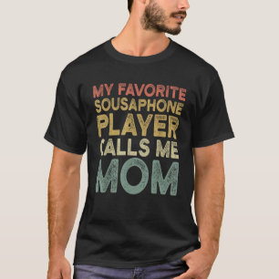 Funny Retro Band Mama Sousaphone Mama Marching Ban T-Shirt