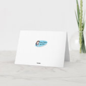 Funny Retro Bester Weg Karte (Rückseite)