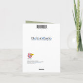 Funny Retro Birthday Card - Vertraut meinen Furzen Karte (Rückseite)