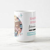 Funny Retro Book Lovers Zitate Tasse für ihre Lieb (Mittel)