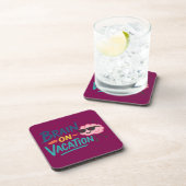 Funny Retro Chill Mode Drink Coasters (Set of 6) Getränkeuntersetzer (Rechte Seite)