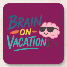 Funny Retro Chill Mode Drink Coasters (Set of 6) Getränkeuntersetzer