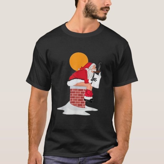 Funny Retro Christmas Bad Weihnachten Weihnachten T-Shirt (Vorderseite)