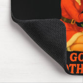 Funny Retro Christmas Oops I Got Another Tree Mousepad (Ecke)