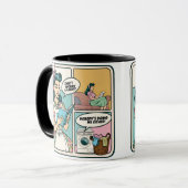 Funny Retro Coffee Tasse - Gag Geschenk Tasse (Vorderseite Links)