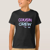 Funny Retro Cousin Crew T-Shirt (Vorderseite)