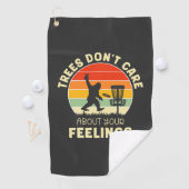 Funny Retro Disk Golf Design | Frisbee Lovers Golfhandtuch (Insitu)