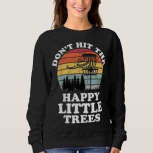 Funny Retro Disk Golf Frisbee Golfing Player Sport Sweatshirt