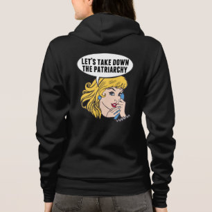Funny Retro Feminist Pop Art Anti Patriarchat Hoodie