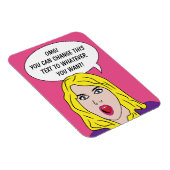 FUNNY RETRO FRAMAN Custom Magnet (Rechte Seite)