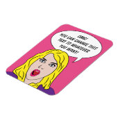 FUNNY RETRO FRAMAN Custom Magnet (Linke Seite)