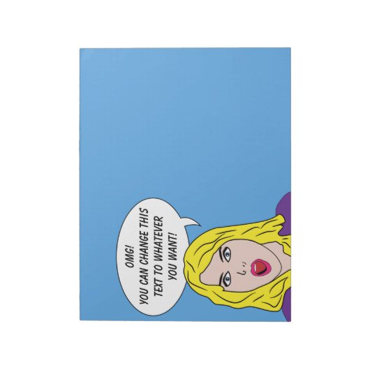 FUNNY RETRO FRAMAN Custom-Notebooks Notizblock (Rotiert)