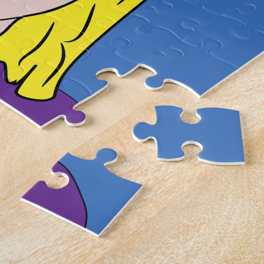 FUNNY RETRO FRAMAN Custom Puzzle (Seite)