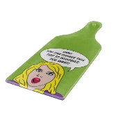 FUNNY RETRO FRAMAN Custom-Schneidbrett Schneidebrett (Ecke)