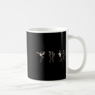 Funny Retro Frankenstein Monster und Brittanz Kaffeetasse