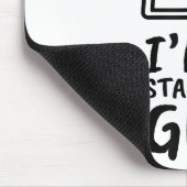 Funny Retro Gamer Arcade Old School 80's Video Gam Mousepad (Ecke)