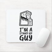 Funny Retro Gamer Arcade Old School 80's Video Gam Mousepad (Mit Mouse)