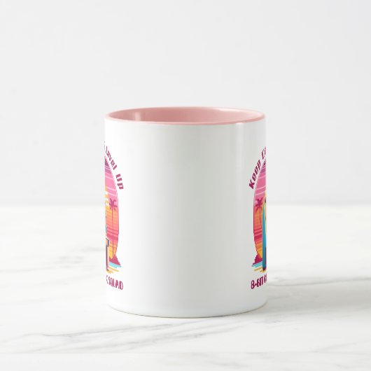 Funny Retro Gaming 80er Arcade 8-Bit Gamer Spaß Tasse (Zentrum)