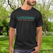 Funny Retro Garoring nur Therapie kann ich mir lei T-Shirt