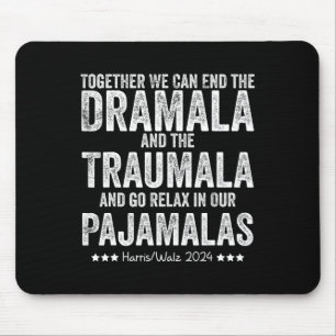 Funny Retro gemeinsam können wir die Dramala und d Mousepad