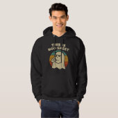 Funny Retro Ghost "This is Boo Sheet" | Halloween Hoodie (Vorne ganz)