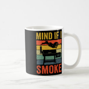 Funny Retro Grillen Party Smoker Koch Vater Mind,  Kaffeetasse