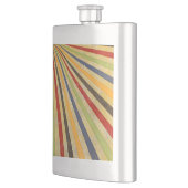 Funny Retro Grunge Rays + Ihre Idee Flachmann (Links)