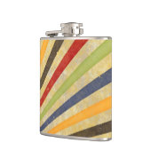 Funny Retro Grunge Rays + Ihre Idee Flachmann (Links)