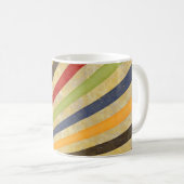 Funny Retro Grunge Rays + Ihre Idee Kaffeetasse (VorderseiteRechts)