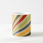 Funny Retro Grunge Rays + Ihre Idee Kaffeetasse (Mittel)