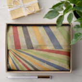 Funny Retro Grunge Rays + Ihre Idee Seidenpapier (Geschenk)