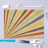 Funny Retro Grunge Rays + Ihre Idee Seidenpapier (Handwerk)