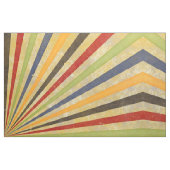 Funny Retro Grunge Rays + Ihre Idee Stoff (Fat Quarter (45,7 x 55,9 cm))
