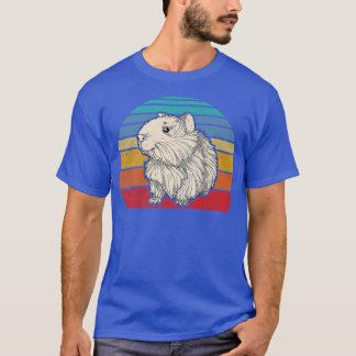 Funny Retro Guinea Pig Graphic Premium T-Shirt