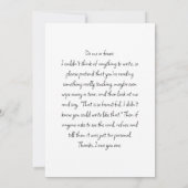 Funny Retro Happy Birthday Card Do Me A Gevor Einladung (Rückseite)