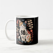 Funny Retro Kawaii Japanese Neko Cat Anime Manga L Kaffeetasse (Links)