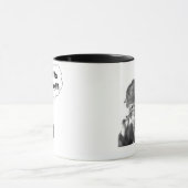 Funny Retro Lady Oh, du Eklig Tasse (Zentrum)